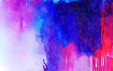 Fototapeta premium Design pattern artwork for decorate printable flyers, big banners, advertise production, web work, cards, invitations and creating beautiful wall art poster or canvas. Digital oil painting background.