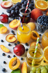 Various fruit juice