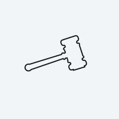 law vector icon illustration design grey background