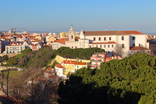 Lisbon Panorama and View in Portugal © Mariangela