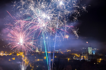 Fajerwerki - Beskid Sądecki -Stary Sącz © BARONPHOTOGRAPHY.EU
