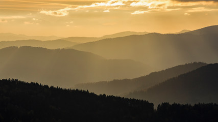 Beskid Sądecki - Karpaty Góry