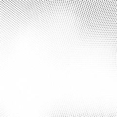 Halftone Pattern. Set of Dots. Dotted Texture on White Background. Overlay Grunge Template. Distress Linear Design. Fade Monochrome Points. Pop Art Backdrop.