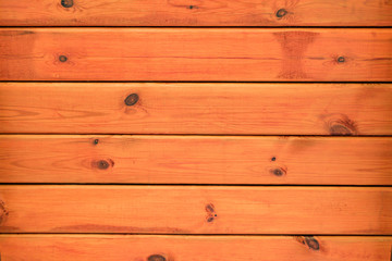 Obraz premium Element of a wooden tinted veranda of a country house