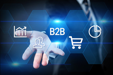 B2B Business Company Commerce Technology Marketing concept