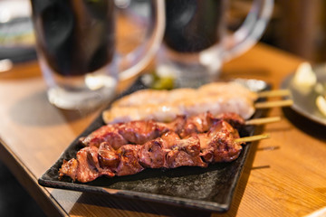 酒の肴にぴったりの焼き鳥