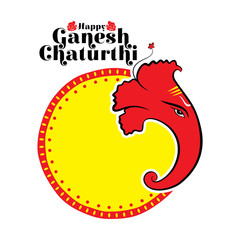 Ganesh Chaturthi festival of india banner design