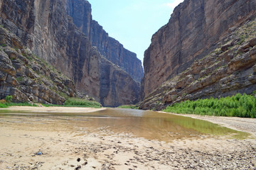 river in the canyon