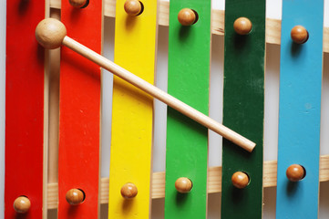colorful xylophone for kids to play music