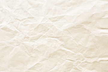 brown crumpled paper background texture