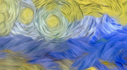 Abstract watercolor texture background. Oil painting style. Good for banner, design work and over advertising or commercial. Can be printed in very big size in perfect resolution.