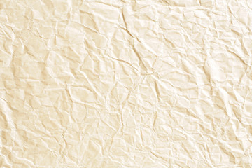 brown crumpled paper background texture