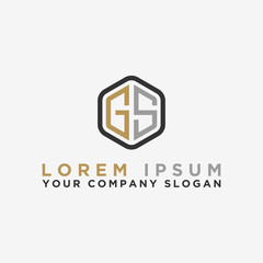 Inspiring company logo designs from the initial letters of the GS logo icon. -Vectors