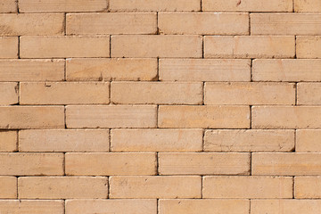 Pharaoh Temple Wall, Yellow Bricks Pattern