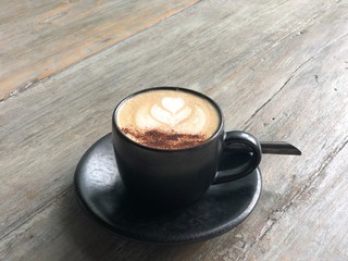 Cappuccino mit Herz