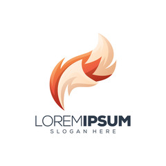 fox logo design vector logo design vector illustration