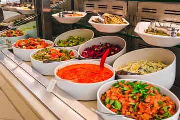 buffet table view