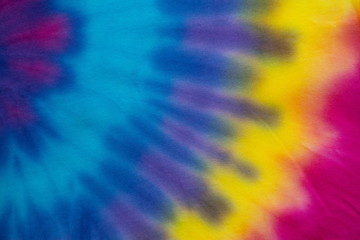 Tie Dye , abstract texture and background , hippie and reggae style .