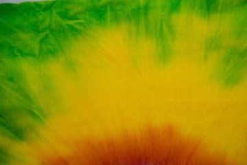 Tie Dye multicolor , abstract texture and background , hippie and reggae style .