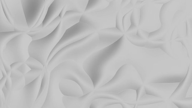 modern white background with abstract surface structure  - seamless looping