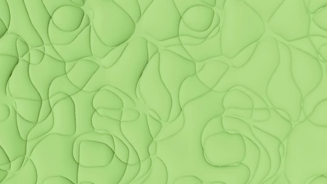 modern green background with fine line structure in motion - seamless looping