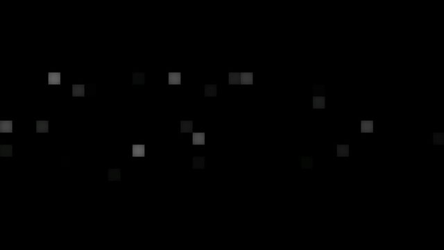 dark graphic background of flickering white squares (FULL HD)