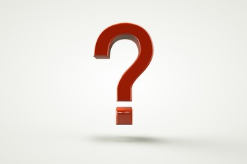 punctuation marks. with background, 3d image