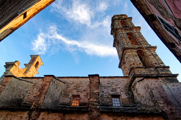 Penta di Casinca church in Corsica island