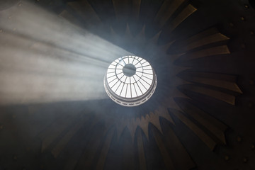 Dome in the church of the Holy Sepulchre