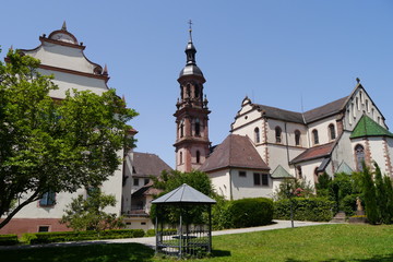 Fototapeta na wymiar Rückseite Kloster Gengenbach