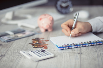 man working in office