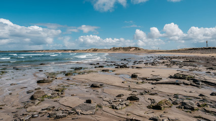 Beach at Dunnet in Caithness in Scotland