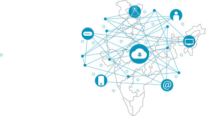 social network concept