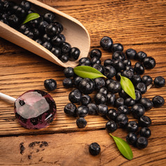 Lollipops made from natural fruits and berries. Healthy food and vegetarian food concepts.