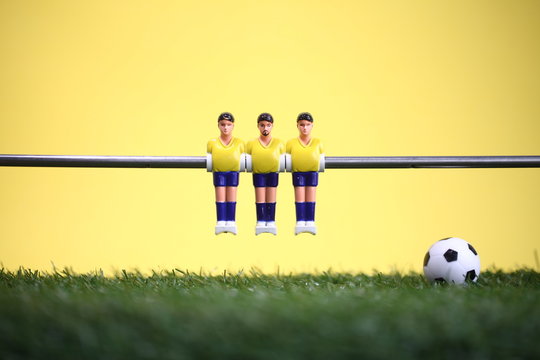 foosball table soccer .sport teame football players