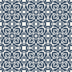 Seamless pattern with arabesques