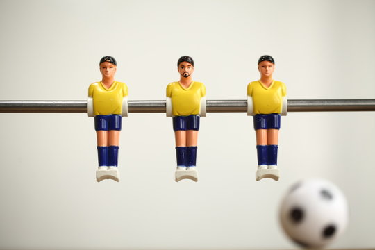 foosball table soccer .sport teame football players