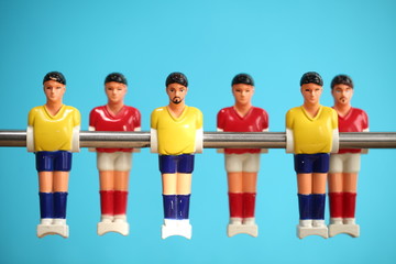 foosball table soccer .sport teame football players