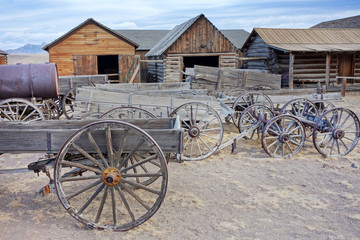Fototapeta na wymiar Old Trail Town, Cody, Wyoming, USA