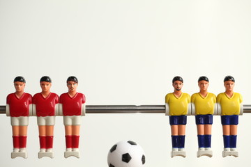 foosball table soccer .sport teame football players