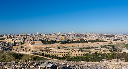Fototapeta na wymiar Old City of Jerusalem, Israel