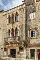 Fototapeta na wymiar Renaissance house, Trogir, Croatia