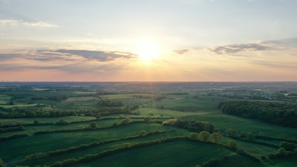 Fototapeta premium Sunset Bad Schwartau