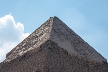 Fototapeta na wymiar pyramids of giza in egypt