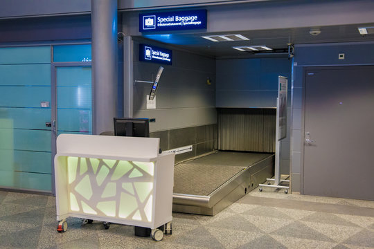 Luggage check-in spot for special baggage