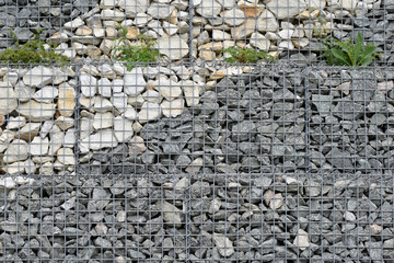the wall made of stones