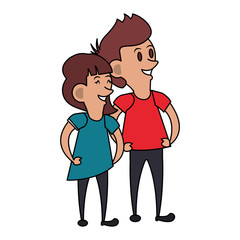 friends kids young children cartoon