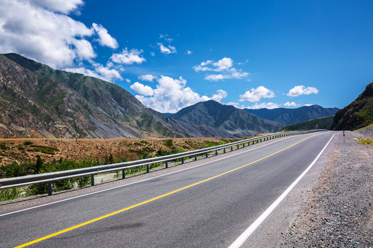 Chui tract at Kur - Kechu. Altai Republic, Russia
