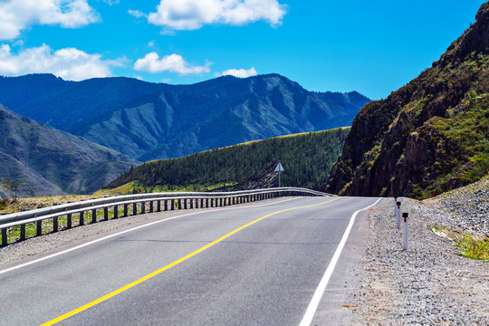 Chui tract at Kur - Kechu. Altai Republic, Russia