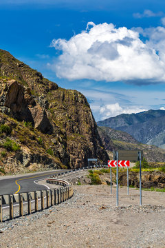 Chui tract at Kur - Kechu. Altai Republic, Russia